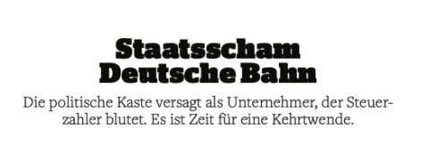10/2019 - Staatsscham Deutsche Bahn