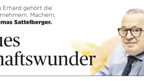 Gastbeitrag Handelsblatt "Ein neues Wirtschaftswunder"