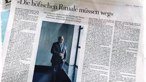 DIE ZEIT - Die höfischen Rituale müssen wegDIE ZEIT - Die höfischen Rituale müssen weg