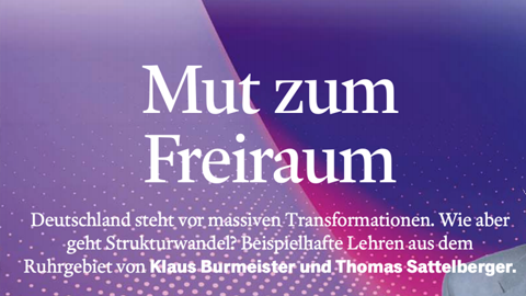 Handelsblatt - Gastkommentar: Mut zum Freifraum