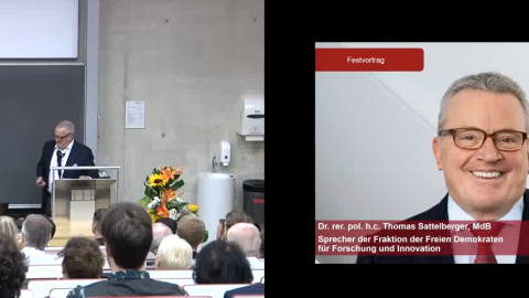 FAU Promotionsfeier Juli 2019 Rede Thomas Sattelberger