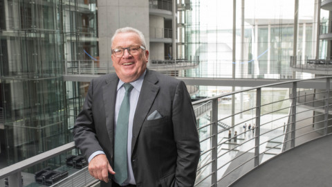 Thomas Sattelberger im Paul-Löbe-Haus in Berlin